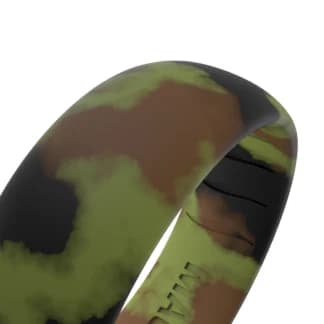 Details hunting camo classic silicone ring men a comfortable alternative to traditional metal rings for men.